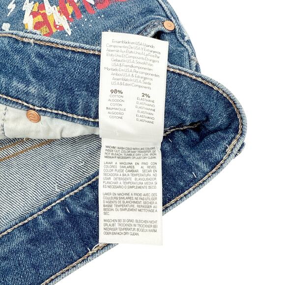 MOTHER The Vagabond Cuffed Shorts in Spooky Voodoo 25 - Picture 8 of 15